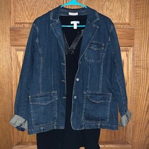 🆕 Villager Denim Jacket Sz 16